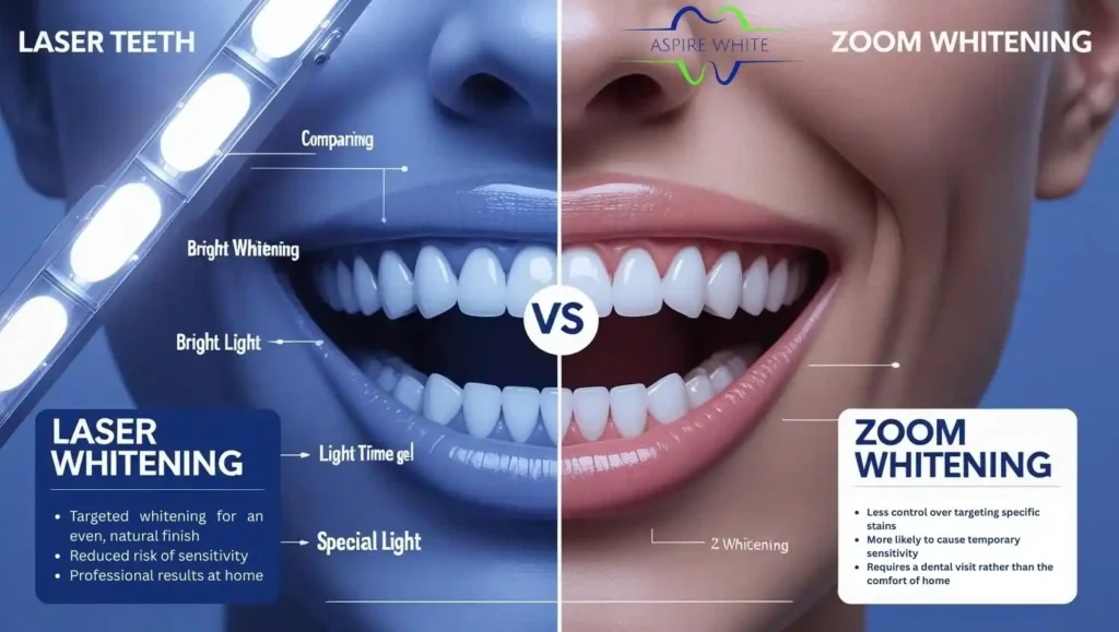Laser Teeth Whitening vs. Zoom Whitening Nottingham