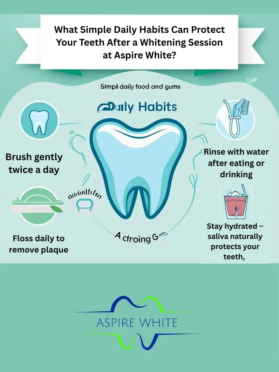 What Simple Daily Habits Can Protect Your Teeth After a Whitening Session at Aspire White Nottingham