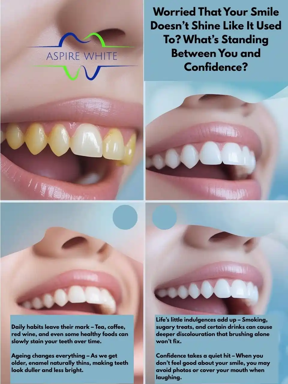 Worried That Your Smile Doesn’t Shine Like It Used To What’s Standing Between You and Confidence Nottingham